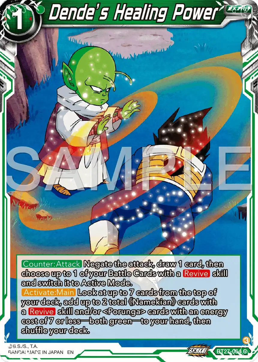Dende's Healing Power