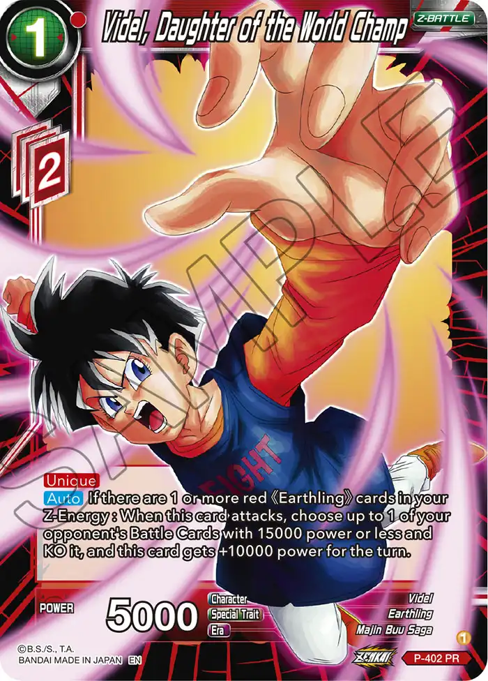 Videl, Daughter of the World Champ