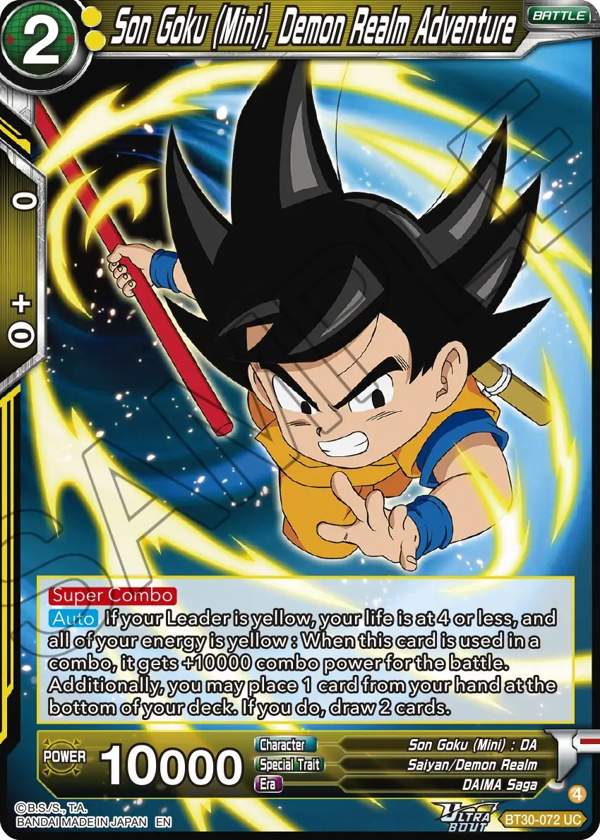 Son Goku (Mini), Demon Realm Adventure