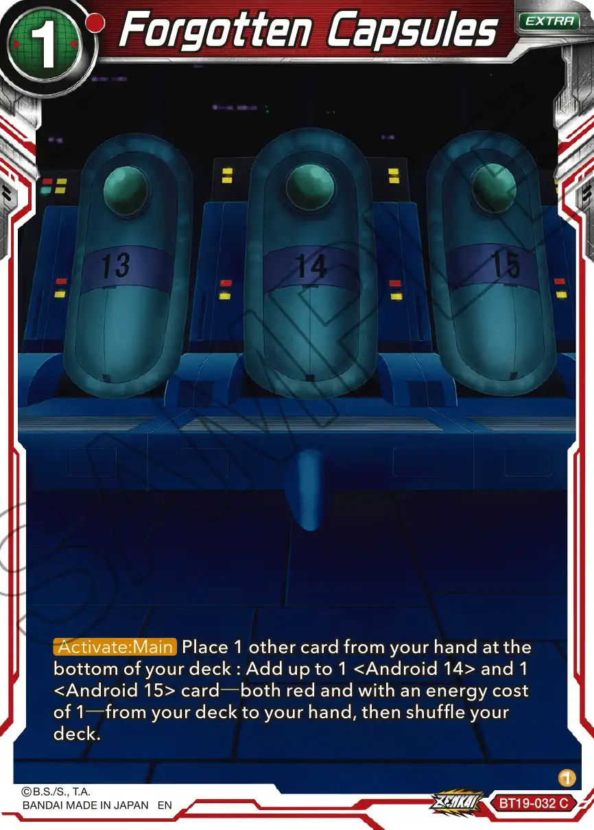 Forgotten Capsules