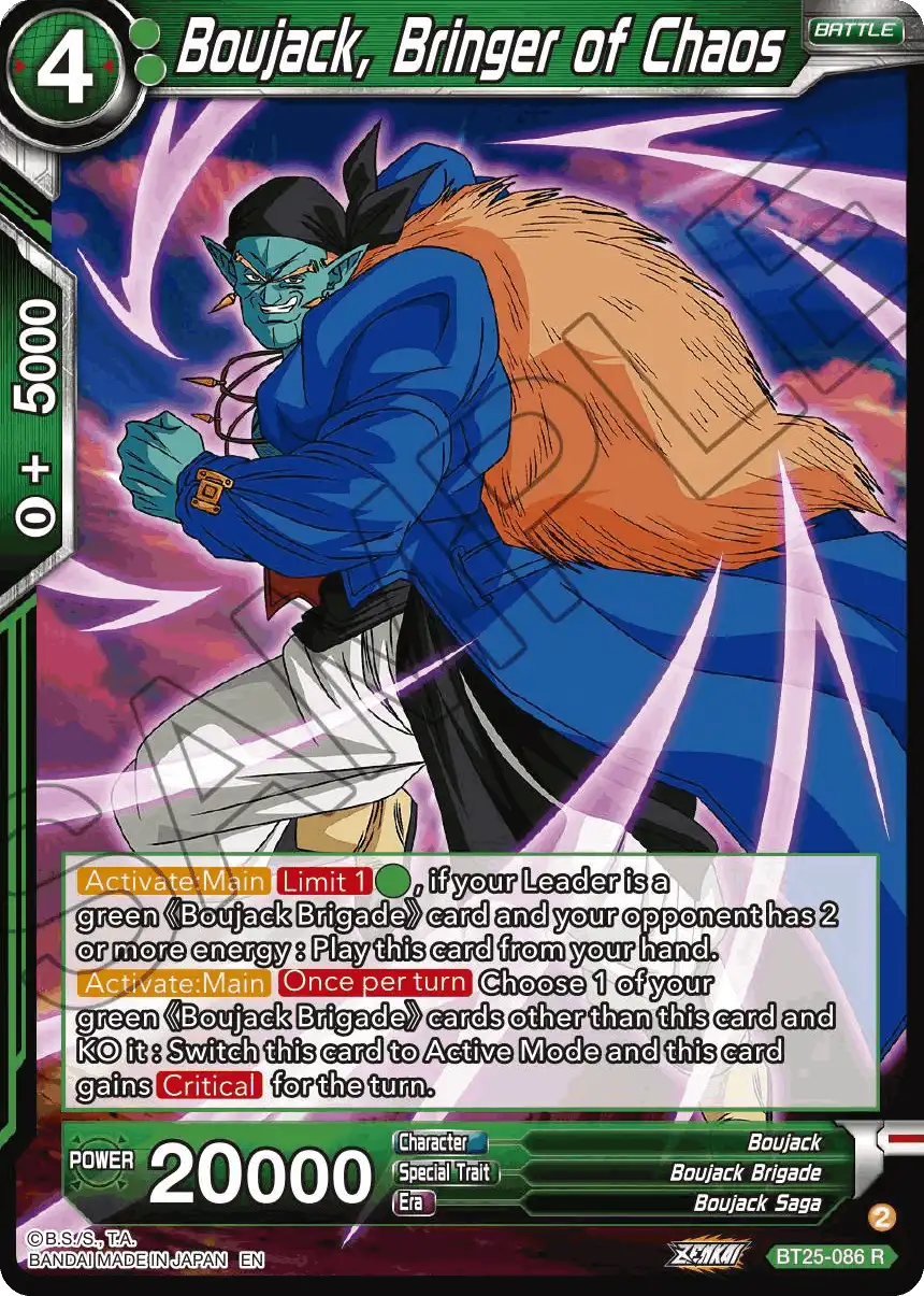 Boujack, Bringer of Chaos