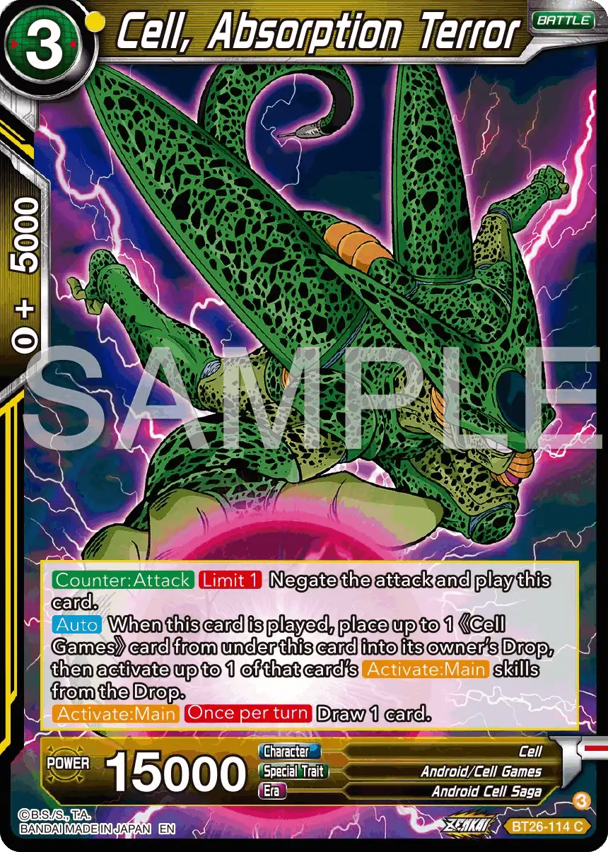 Cell, Absorption Terror