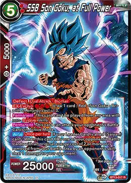 SSB Son Goku, at Full Power