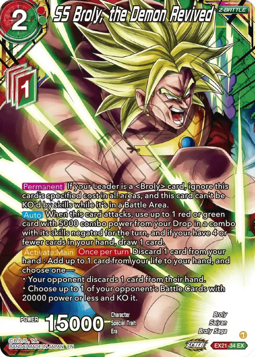 SS Broly, the Demon Revived