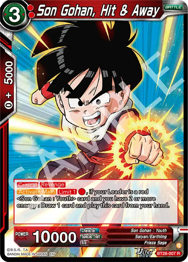 Son Gohan, Hit & Away