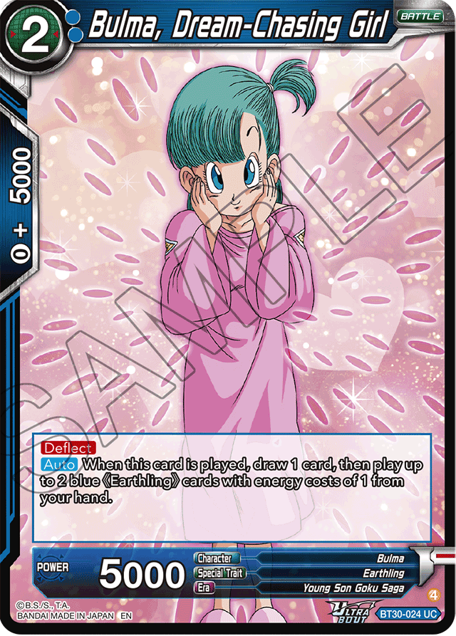 Bulma, Dream-Chasing Girl