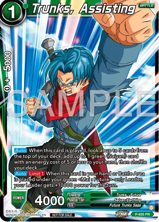 Trunks, Assisting