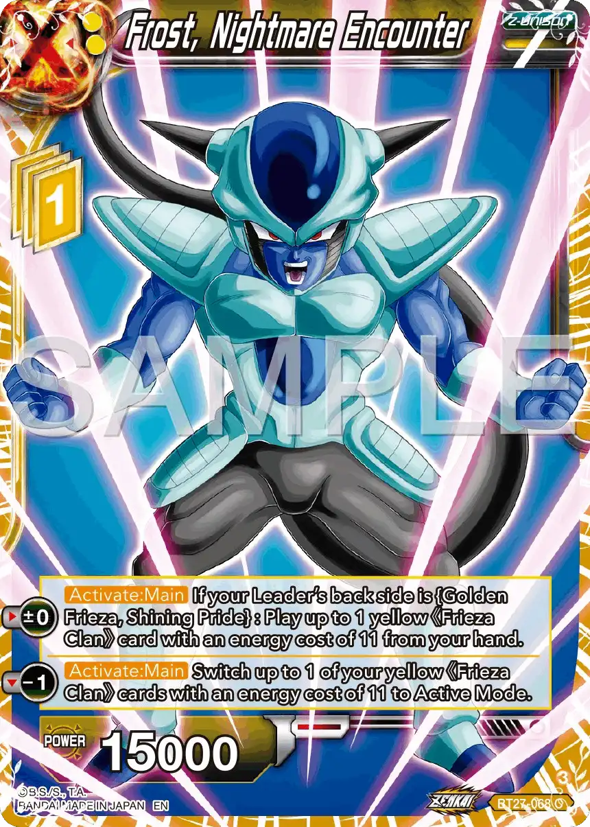 Frost, Nightmare Encounter