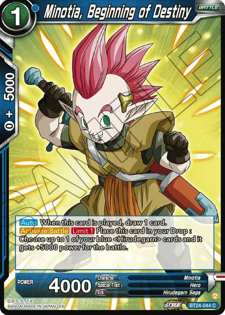 Minotia, Beginning of Destiny