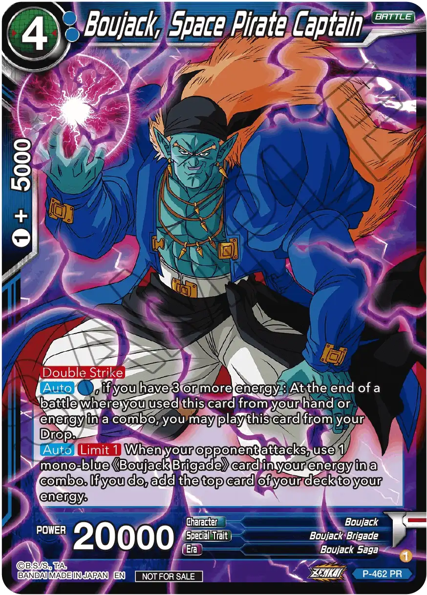 Boujack, Space Pirate Captain