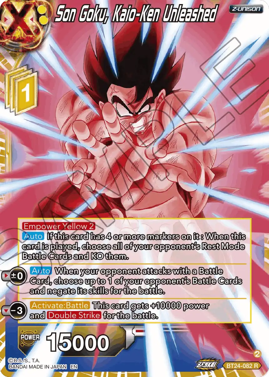 Son Goku, Kaio-Ken Unleashed