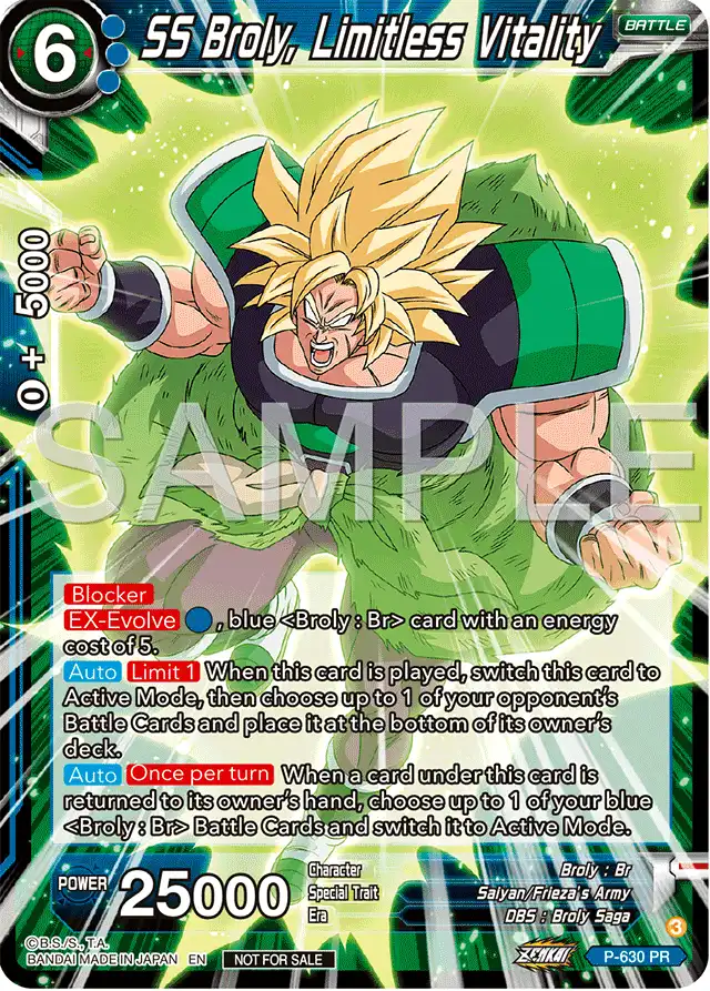 SS Broly, Limitless Vitality