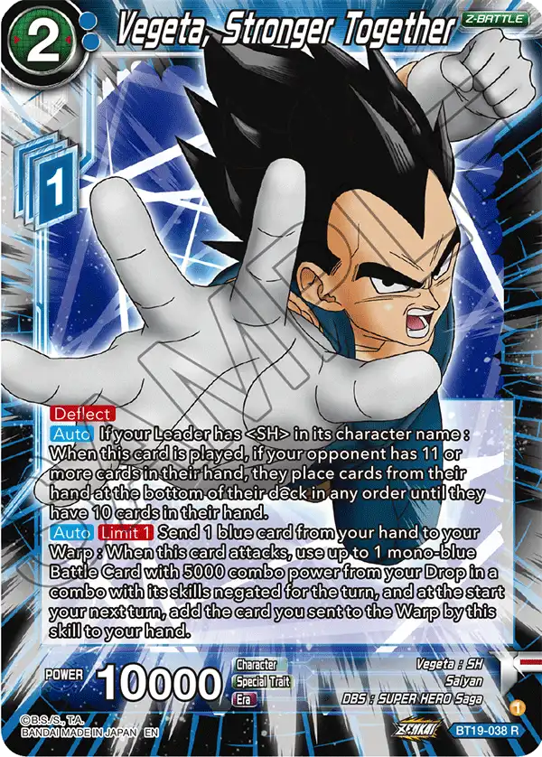Vegeta, Stronger Together