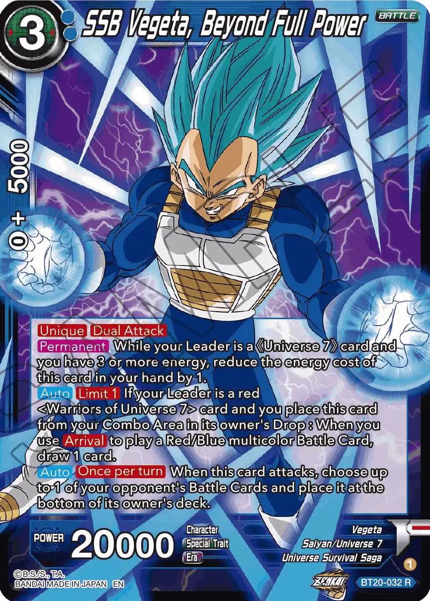 SSB Vegeta, Beyond Full Power