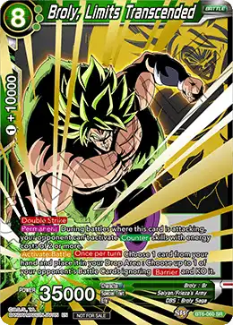Broly, Limits Transcended