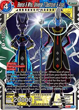 Beerus & Whis, Universe 7 Destroyer & Angel