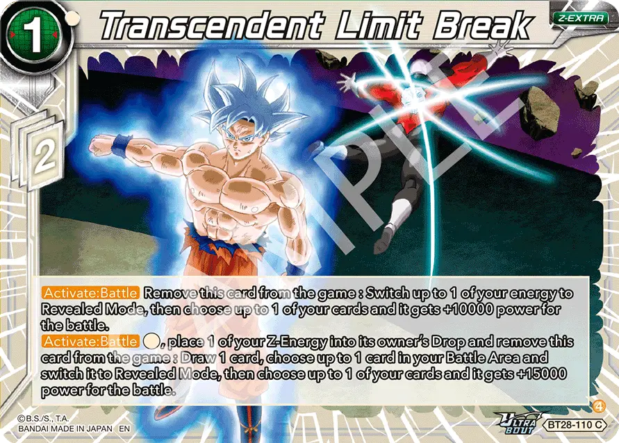 Transcendent Limit Break
