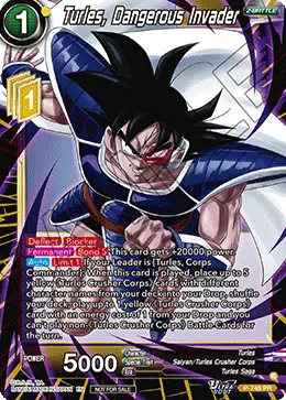 Turles, Dangerous Invader