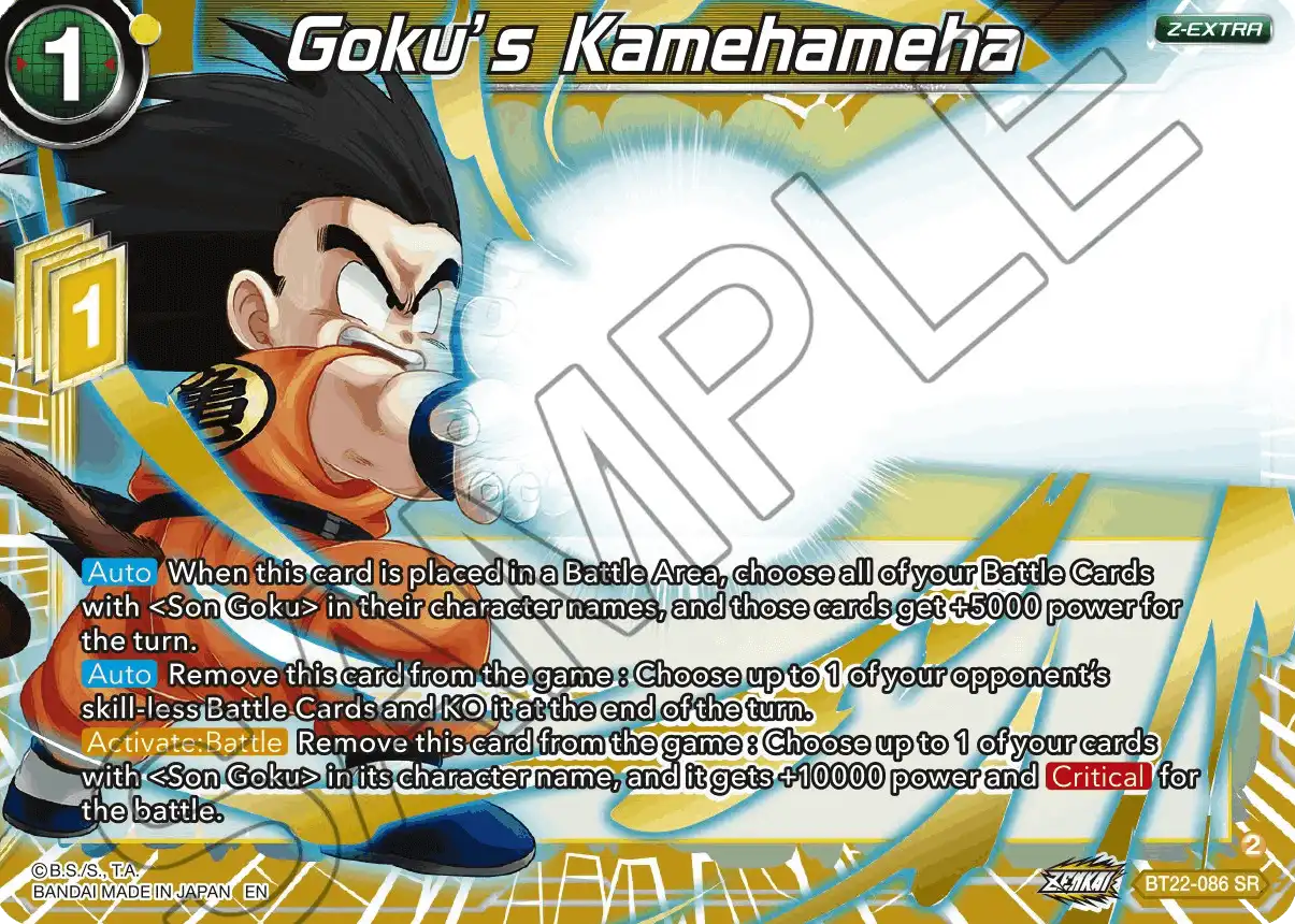 Goku's Kamehameha