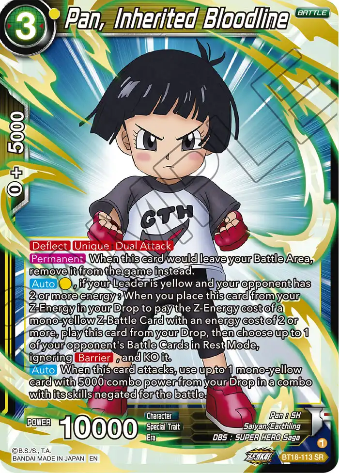 Pan, Inherited Bloodline