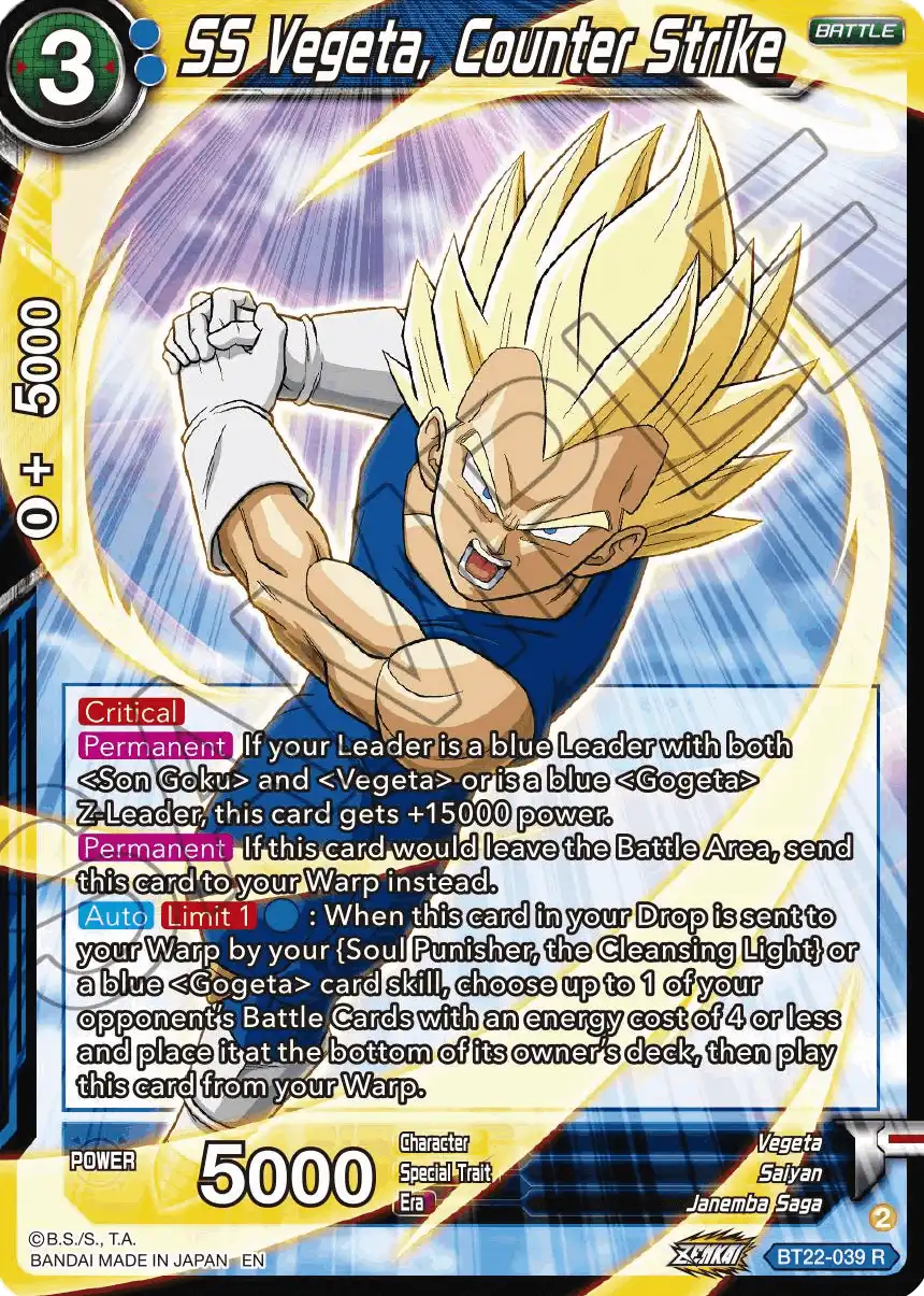 SS Vegeta, Counter Strike