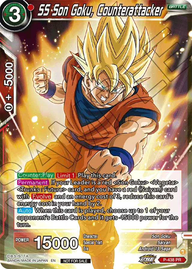 SS Son Goku, Counterattacker