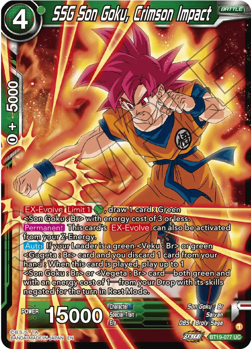 SSG Son Goku, Crimson Impact
