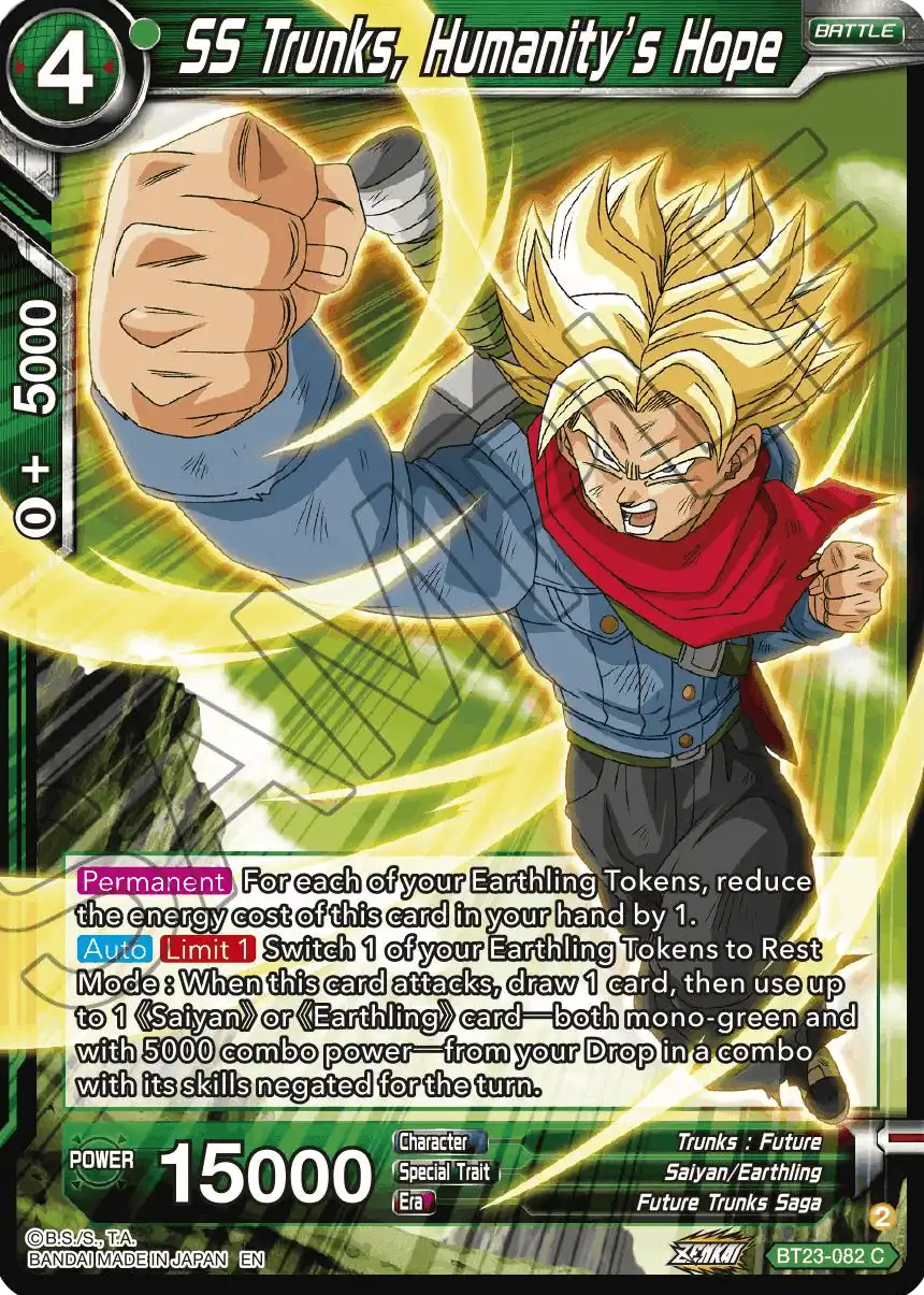 SS Trunks, Humanity's Hope