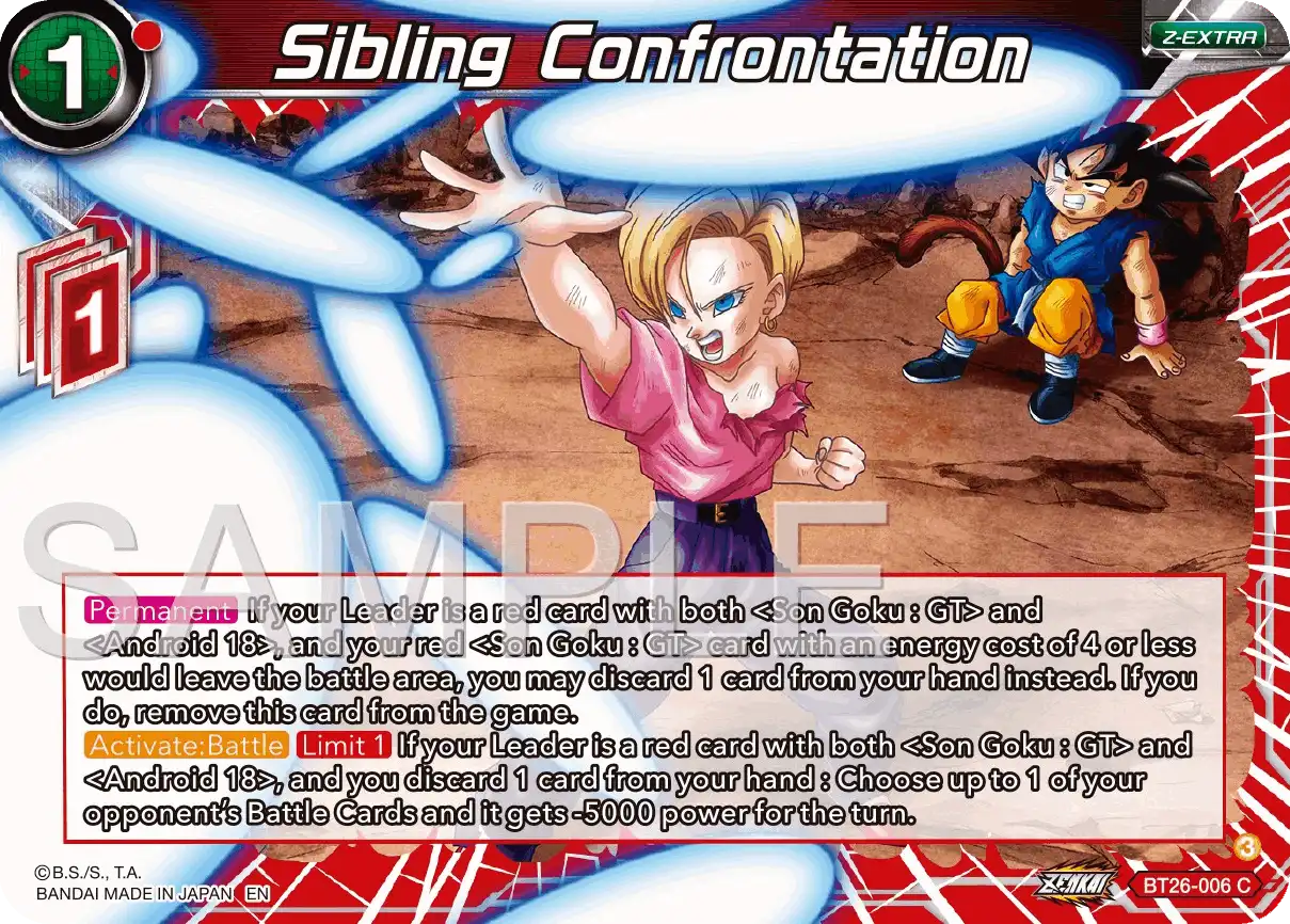 Sibling Confrontation
