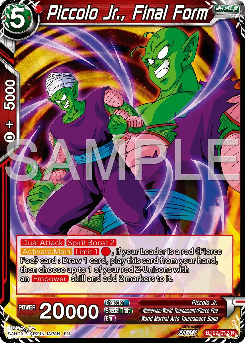 Piccolo Jr., Final Form
