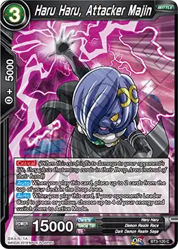 Haru Haru, Attacker Majin
