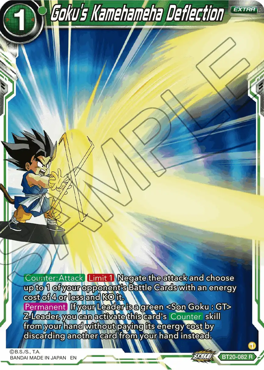 Goku's Kamehameha Deflection