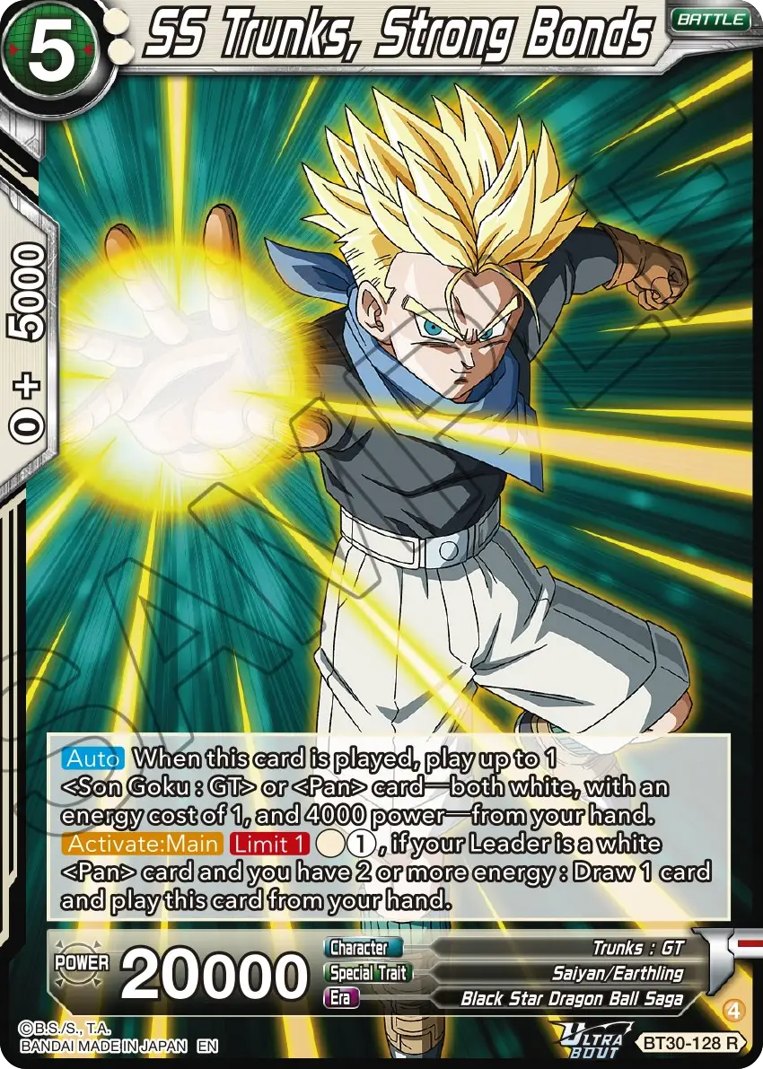 SS Trunks, Strong Bonds