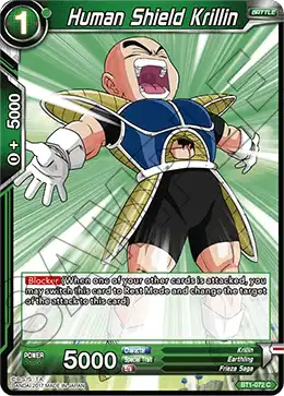 Human Shield Krillin