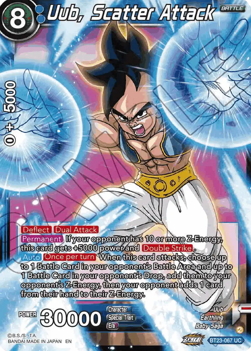 Uub, Scatter Attack