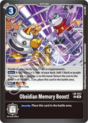 Obsidian Memory Boost!