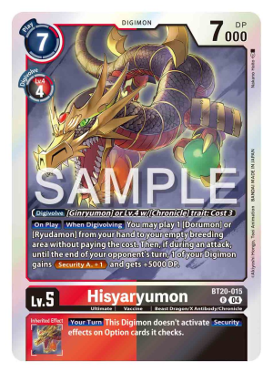 Hisyaryumon