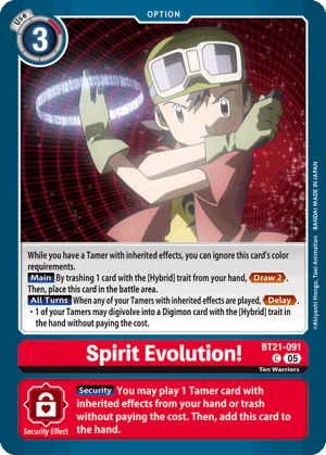 Spirit Evolution!