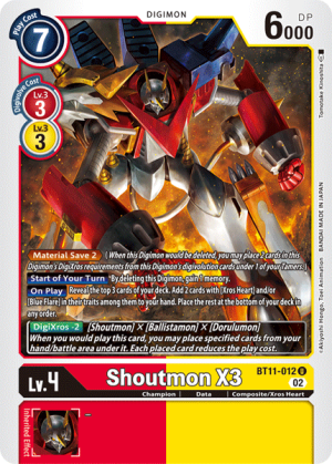 Shoutmon X3