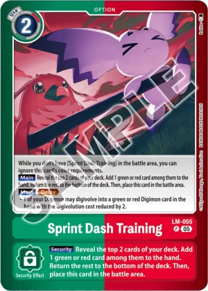 Sprint Dash Training