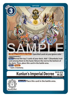 Kunlun's Imperial Decree
