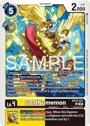 GoldNumemon