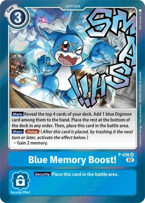 Blue Memory Boost!