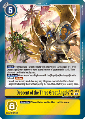 Descent of the Three Great Angels