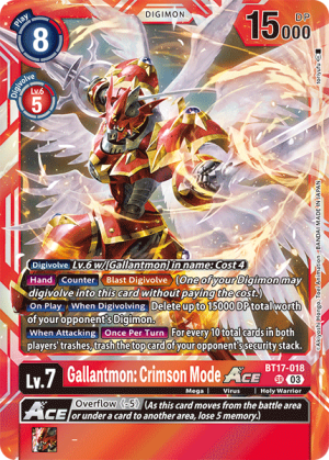 Gallantmon: Crimson Mode