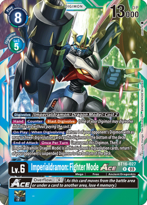 Imperialdramon: Fighter Mode