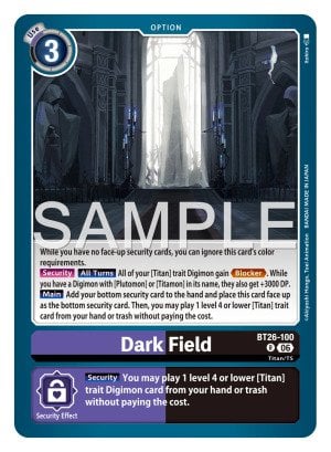 Dark Field