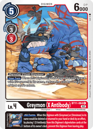 Greymon (X Antibody)