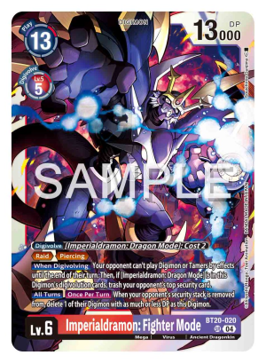 Imperialdramon: Fighter Mode