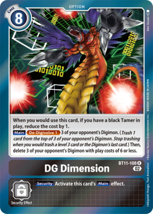 DG Dimension